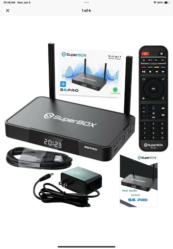 Superbox pro supporto - s6,