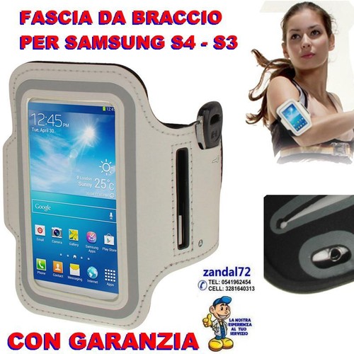 Fascia braccio bianco - da,